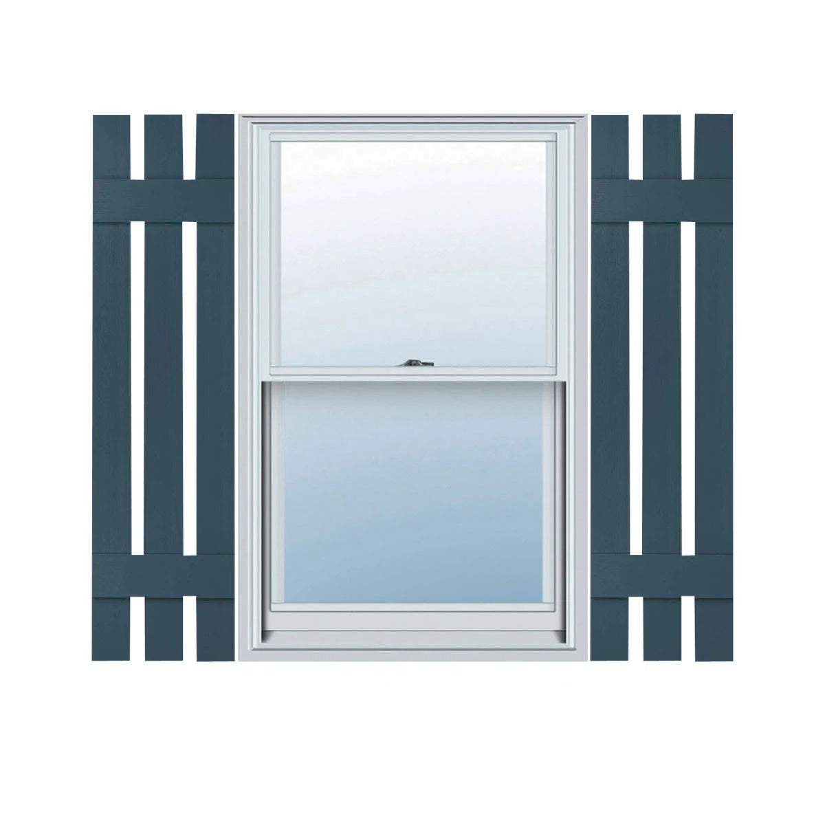 Board-n-Batten Shutters with Shutter-Loks I957