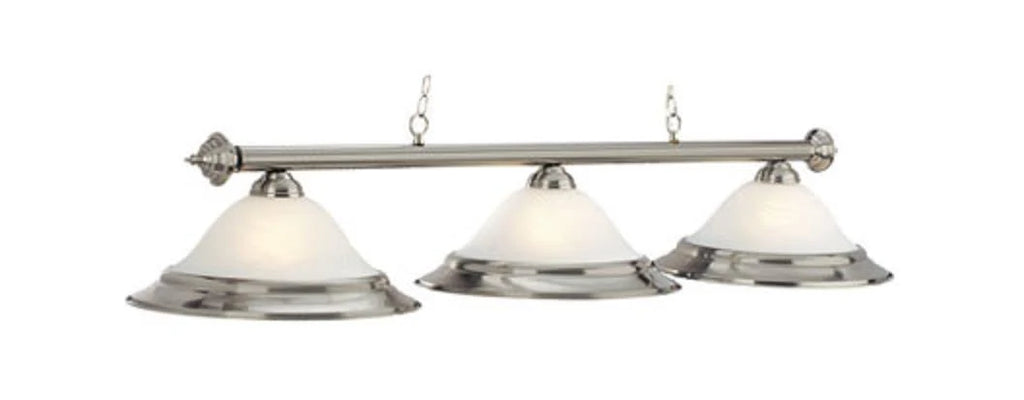 Matte Black / Stainless Billiard Light F78124