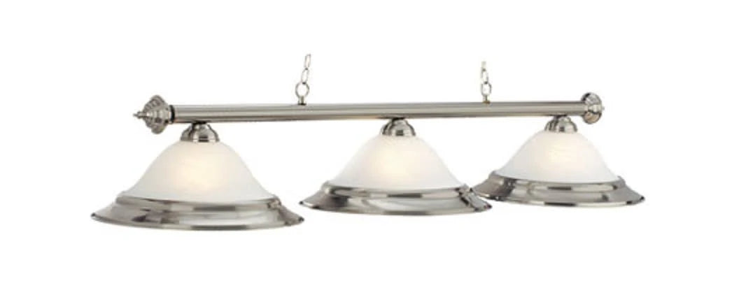 Matte Black / Stainless Billiard Light F78124