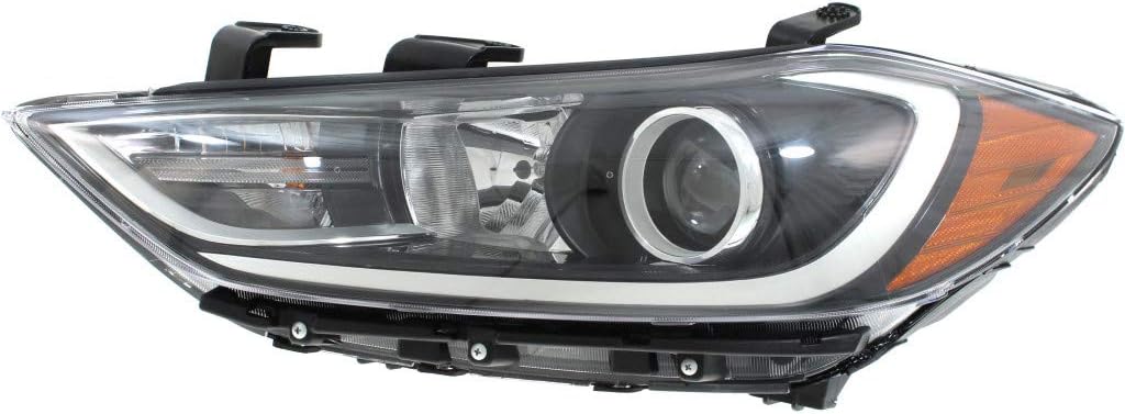 Hyundai Elantra Headlight 2017 2018 Driver Side Halogen I312180