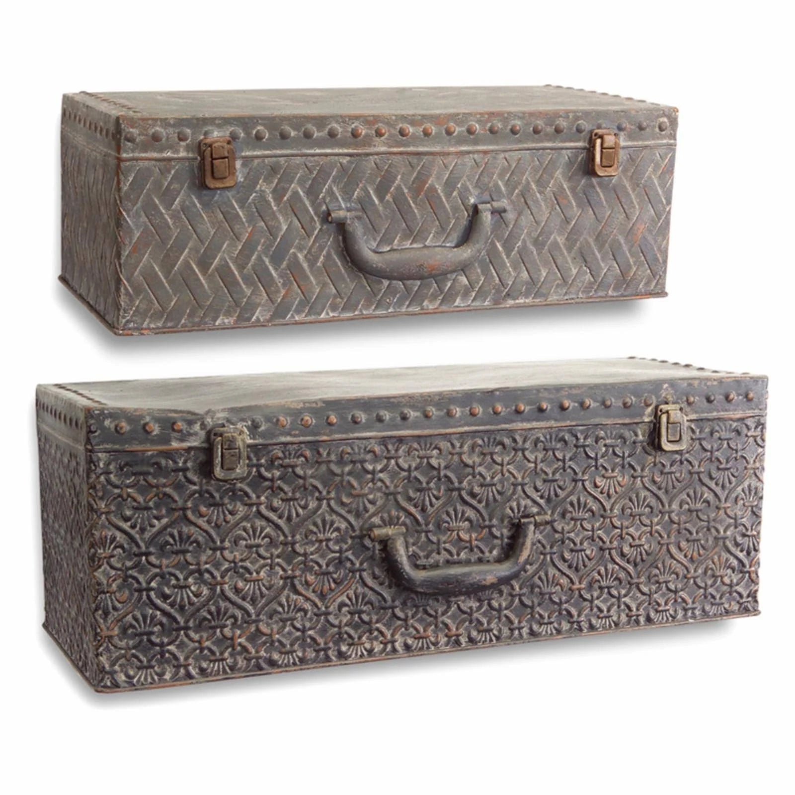 Suitcase Wall Shelf (Set of 2) W875830
