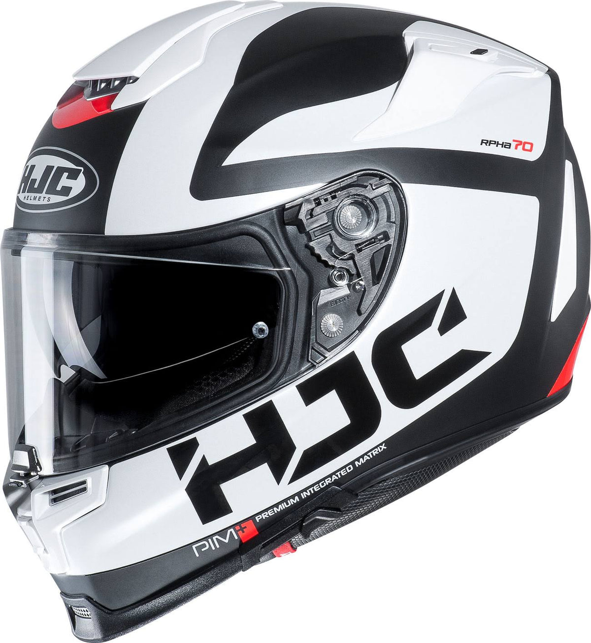 XL Black-White Helmet W595