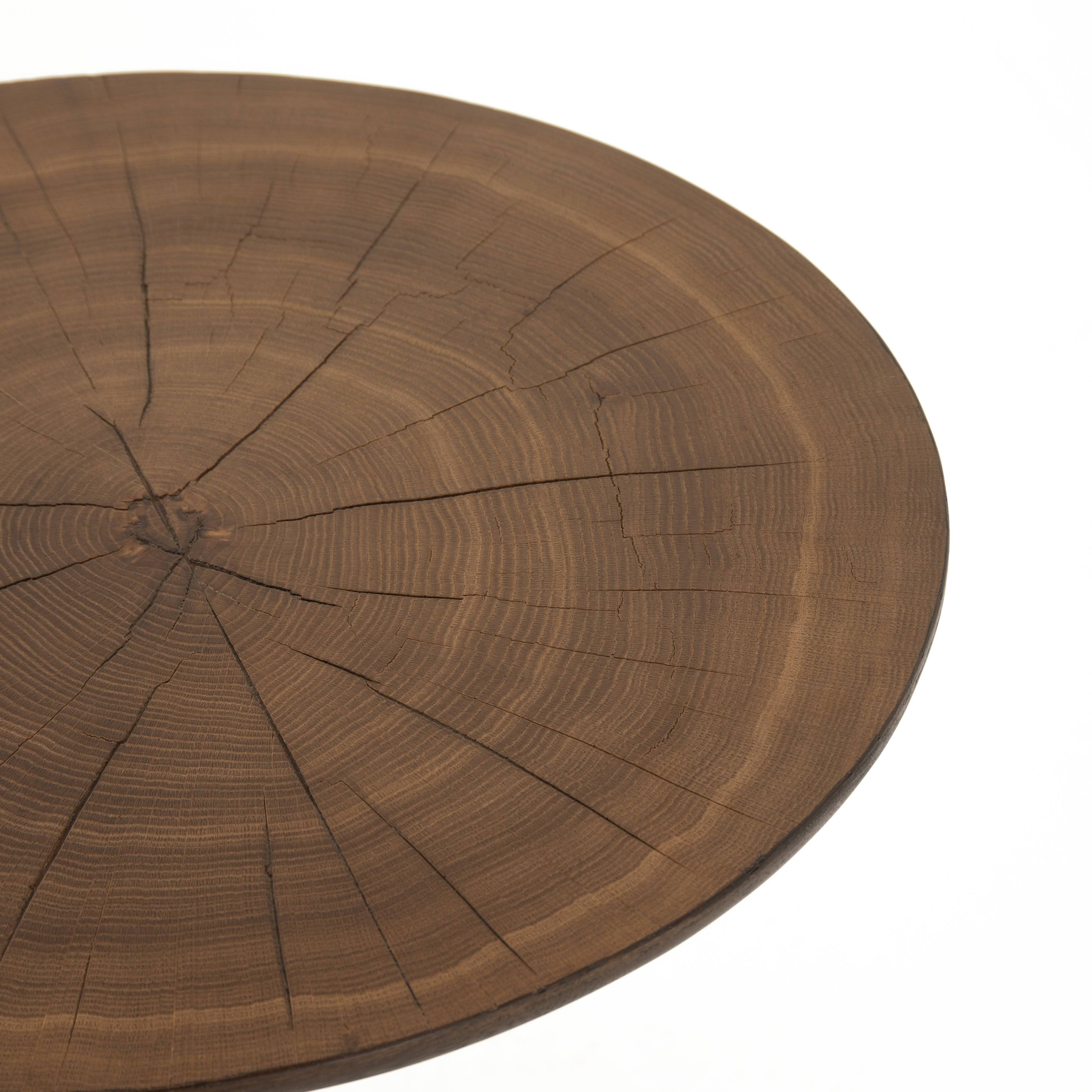 Caramel Oak Veneer End Table L457511