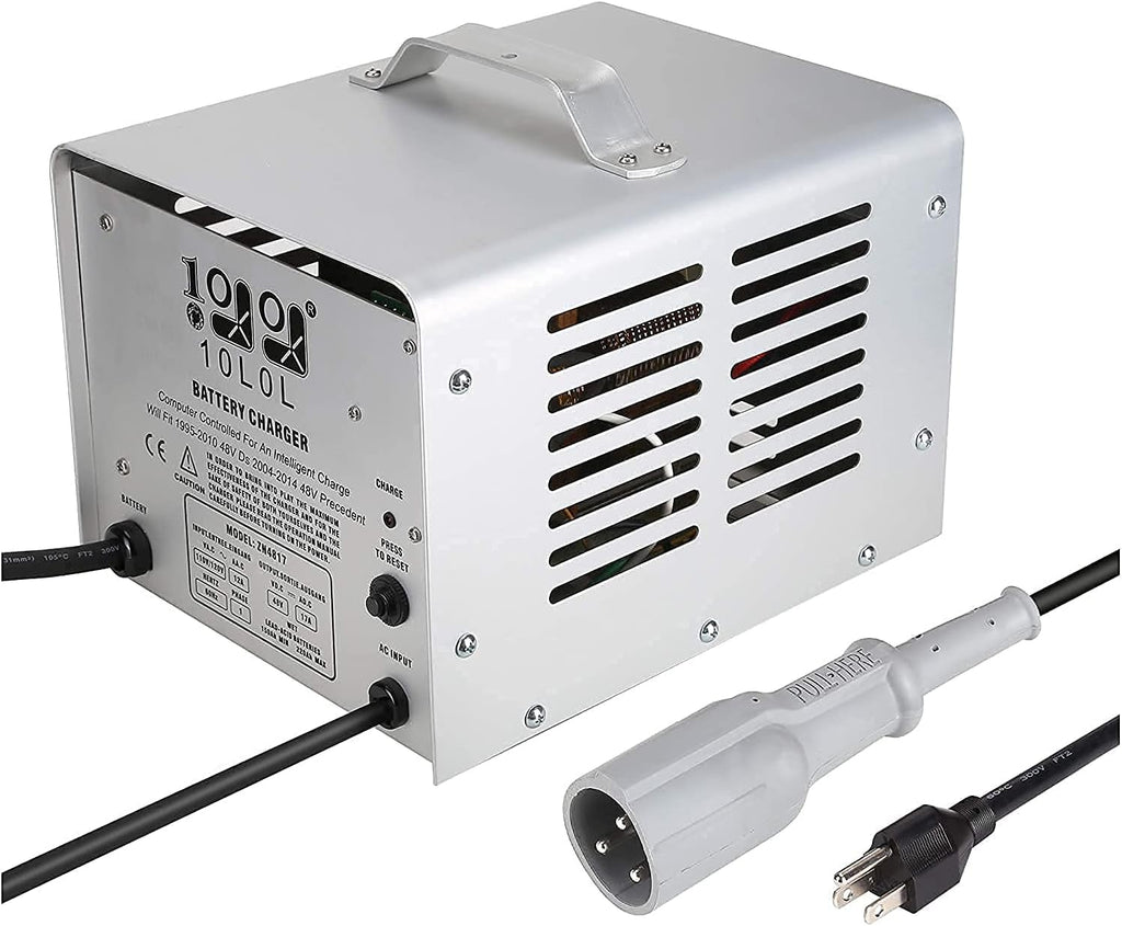 48 Volt Battery Charger with Round 3 Pin Plug Y4157