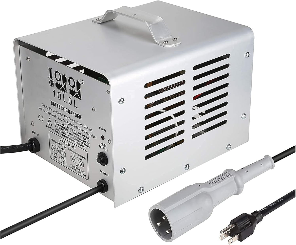 48 Volt Battery Charger with Round 3 Pin Plug Y4157