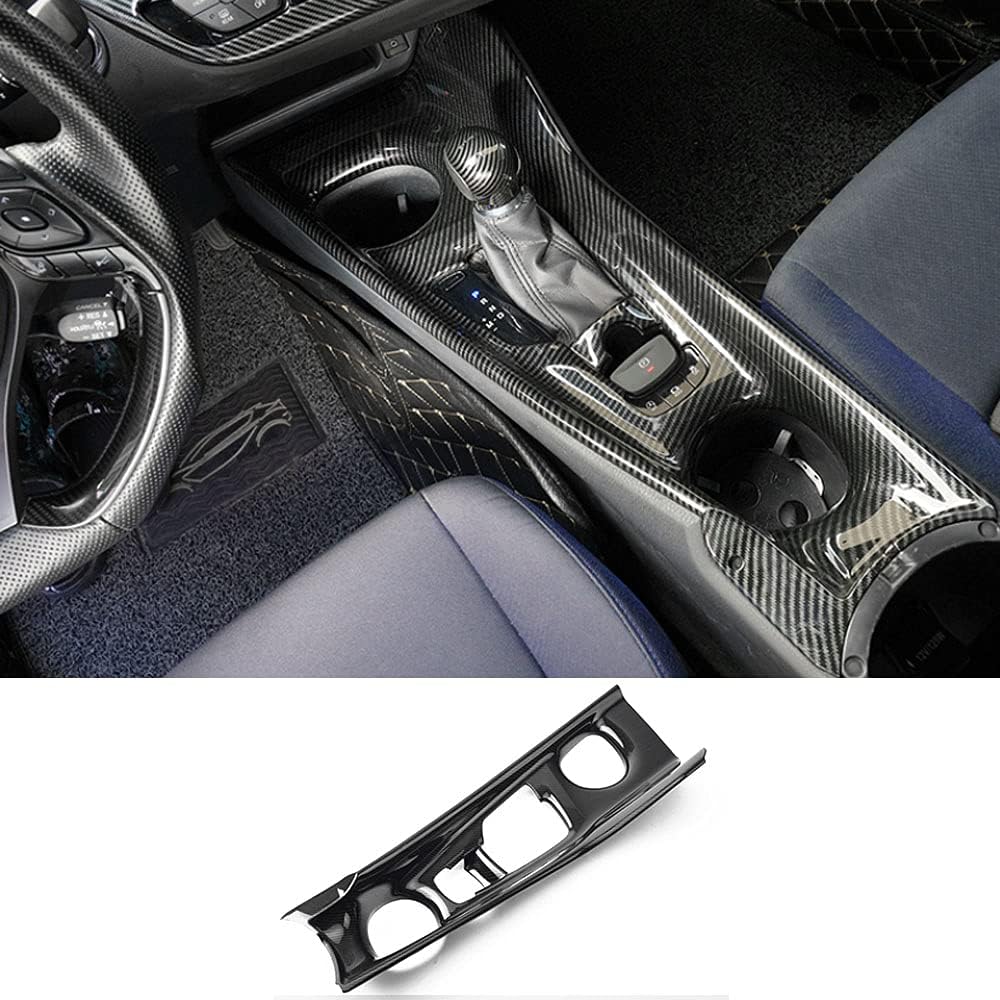 Carbon Fiber Center Console Gear Shift Panel Cover Pack of 2 Y933106