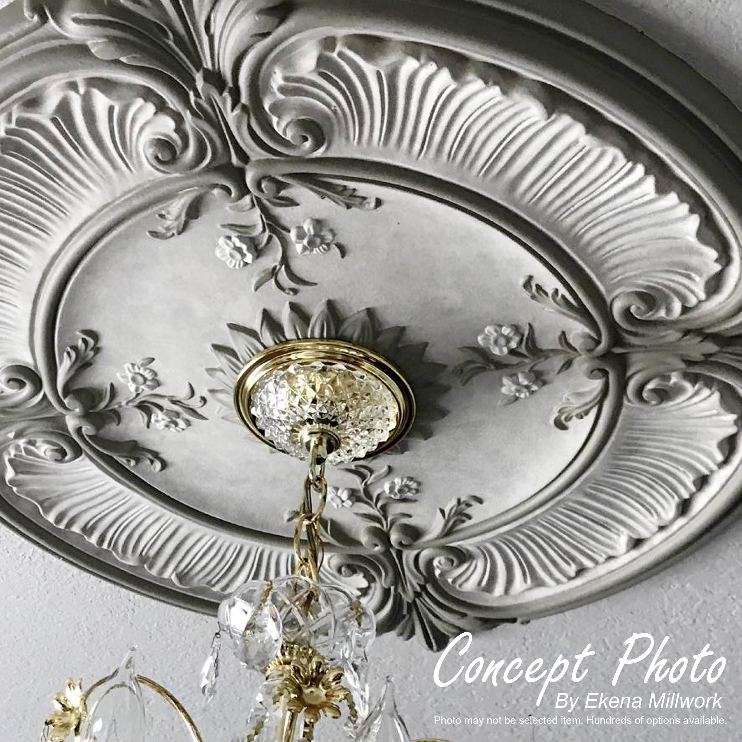 Hand-Painted Ceiling Medallion K399597