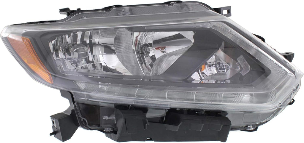 Headlight Assembly Compatible with 2014-2016 Nissan Rogue Halogen Passenger Side S425332