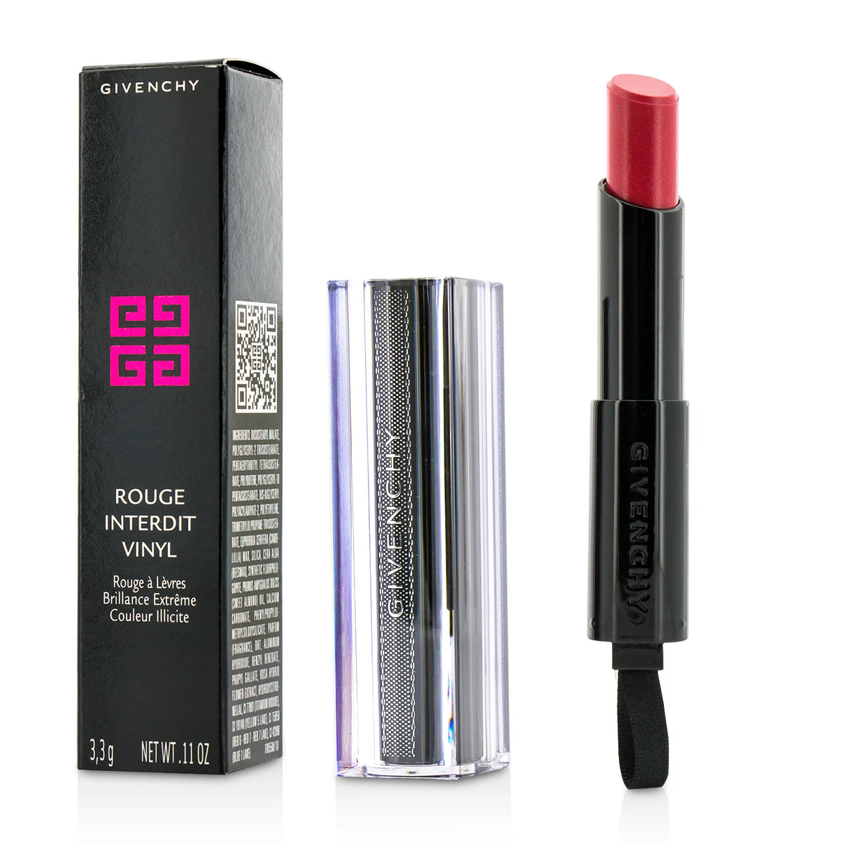 Rouge Interdit Vinyl Extreme Shine Lipstick 3.3g J318