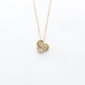 Pink Gold Diamond Pendant Necklace H143274