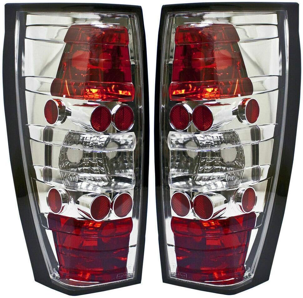 2002-2006 Escalade EXT Tail Lights Pair Euro Style R380