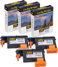 Remanufactured HP72 Printheads Replacement for HP Designjet Printers, 1 Set 3PK, Pack of 2 J437
