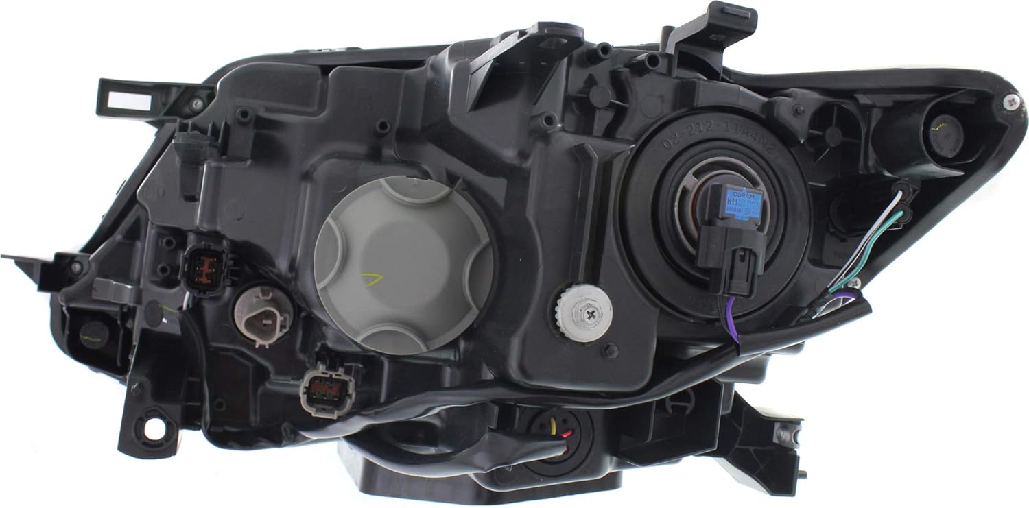 Headlight Assembly Compatible with 2014-2016 Nissan Rogue Halogen Passenger Side S425332