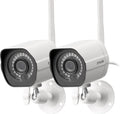 White 1080p Wireless Security Camera 2 Pack N1607