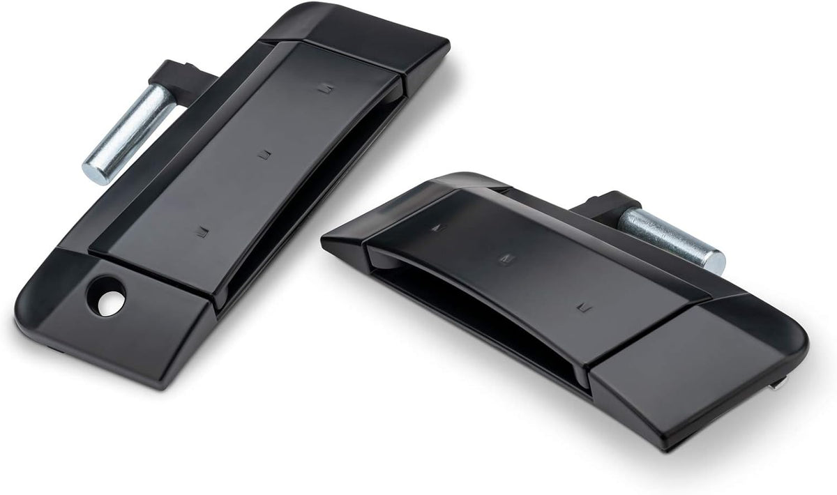 Car Black Exterior Door Handle Compatible With Nissan 350Z 2003-2009 (Pair) Pack of 2 H7183