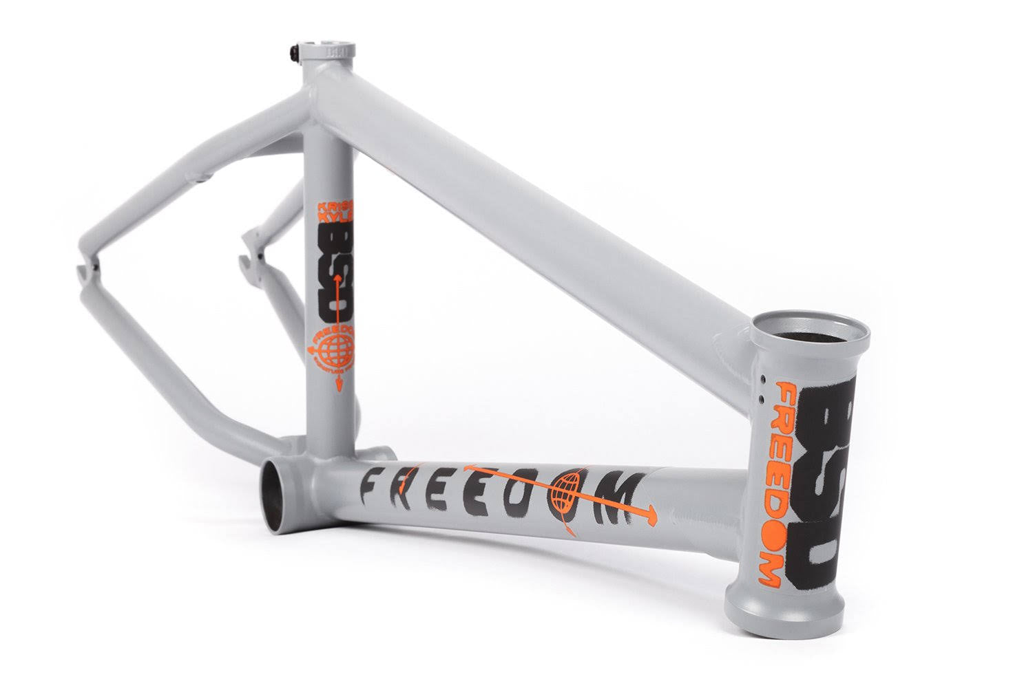 Lava Orange BMX Frame F140319