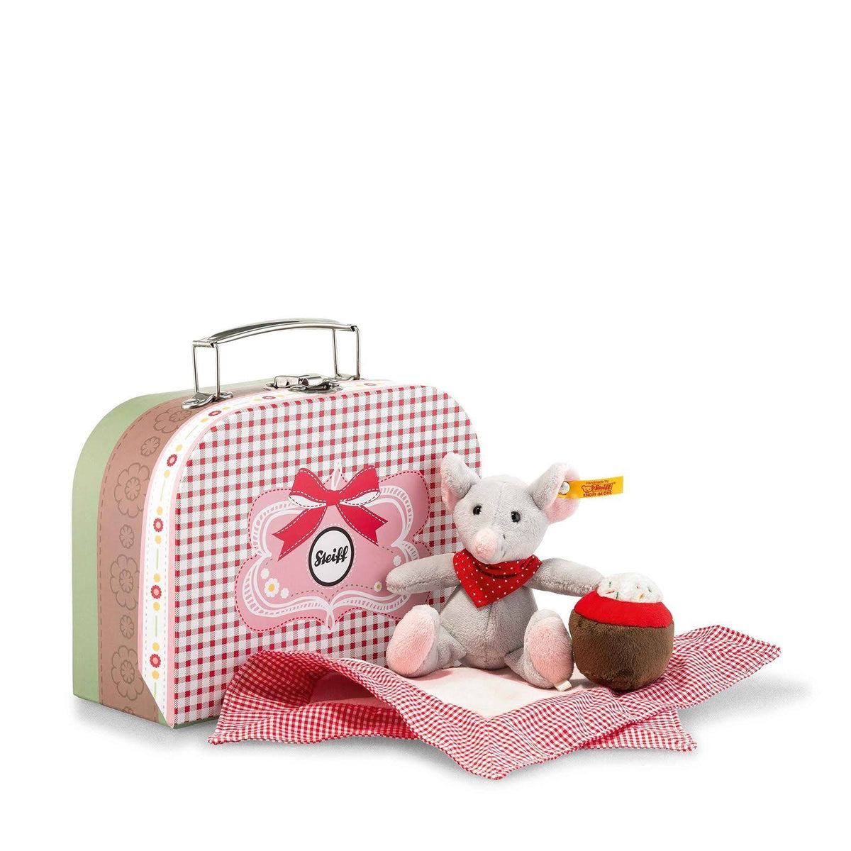 Mr Little Mouse in Suitcase J28755