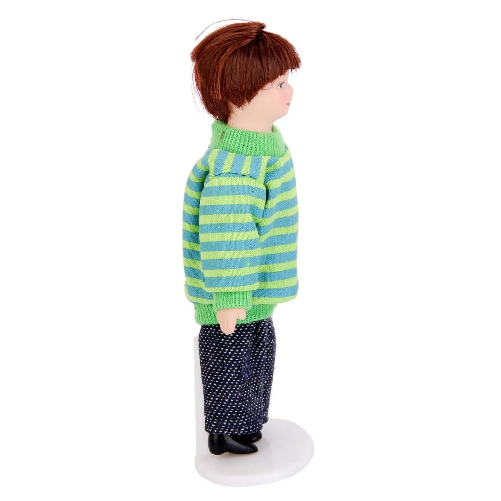 Porcelain Doll People Model with Display Stand S489873