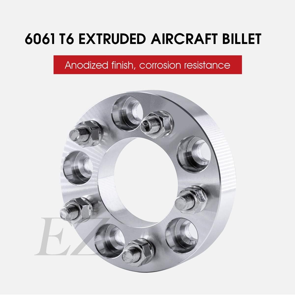 4 Wheel Adapters 5 Lug 5.5" to 5 Lug 4.75" Thickness 1.25 Inch B4513