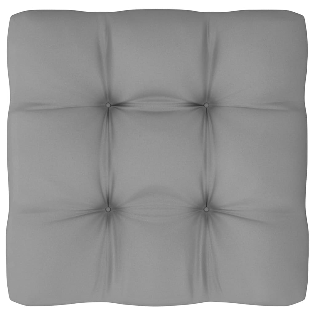14 Piece Patio Lounge Set Outdoor Sofa Set with Gray Cushion Pinewood Sectional U44187
