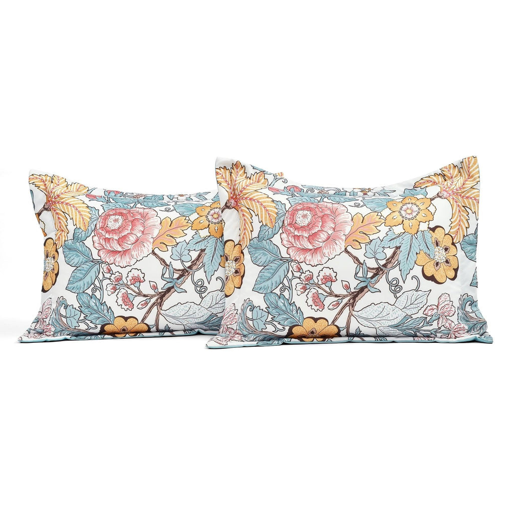 Blue & Yellow Comforter Set Full/Queen P7449