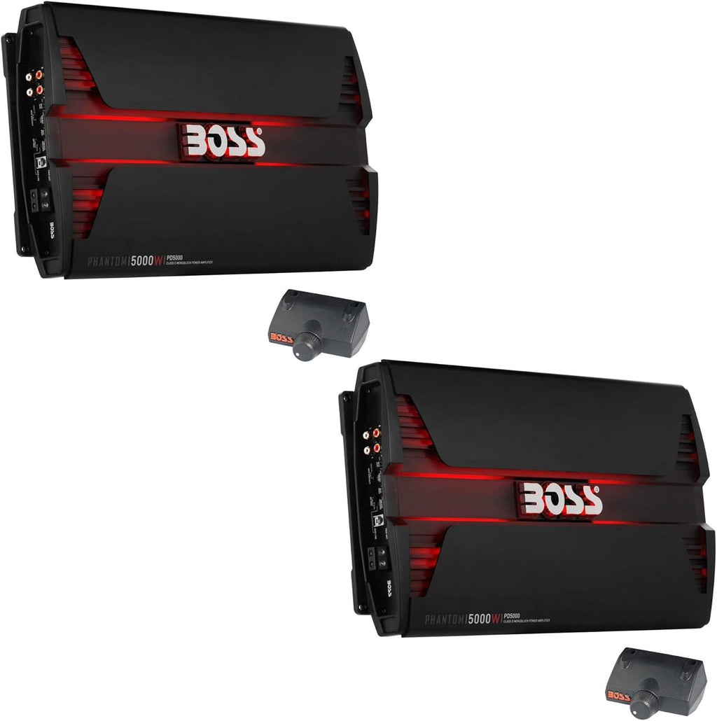 5000W Mono Car Audio Amplifier (2 Pack) B378