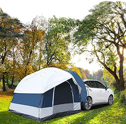 SUV Tent 8' W x 8' L x 7.2' H Blue and Gray F5909