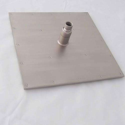 12 inch Square Rainfall LED Shower Head B858076