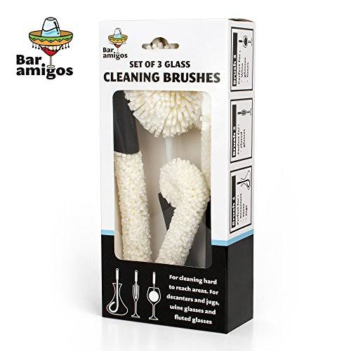 Set of 3 Glass Cleaning Brushes P7141