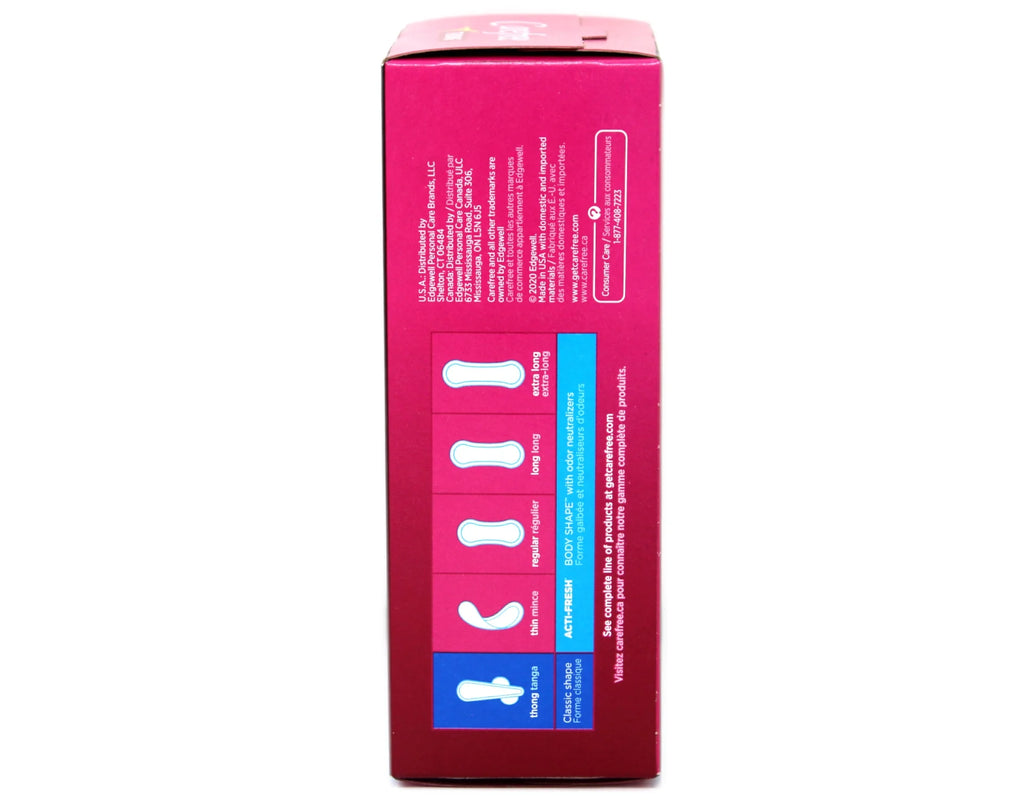 Unscented Pantiliners with Stay Put Wings G69843