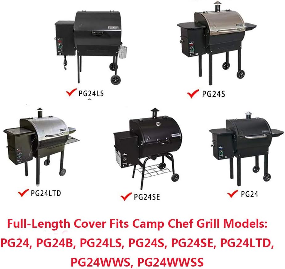 Heavy Duty Waterproof Grill Cover for Pellet Grills P489