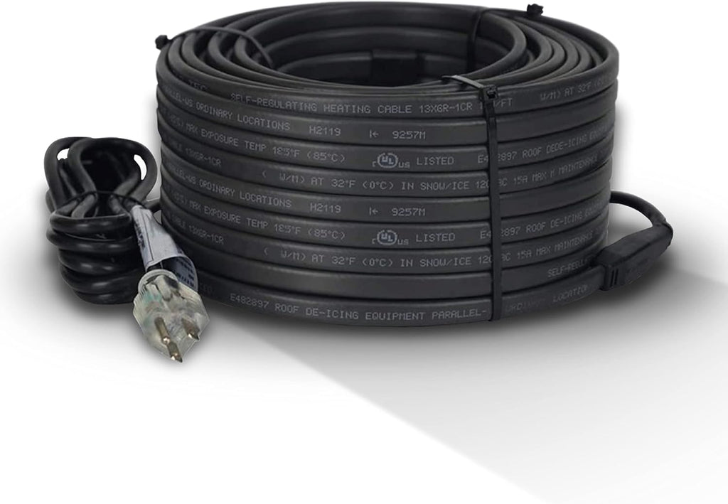 6 Feet Self-Regulating Plug-in Ready Heat Cable S231