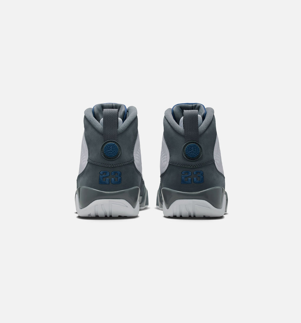 Air Jordan 9 Retro Men's Lifestyle Shoe - White/French Blue/Flint Grey