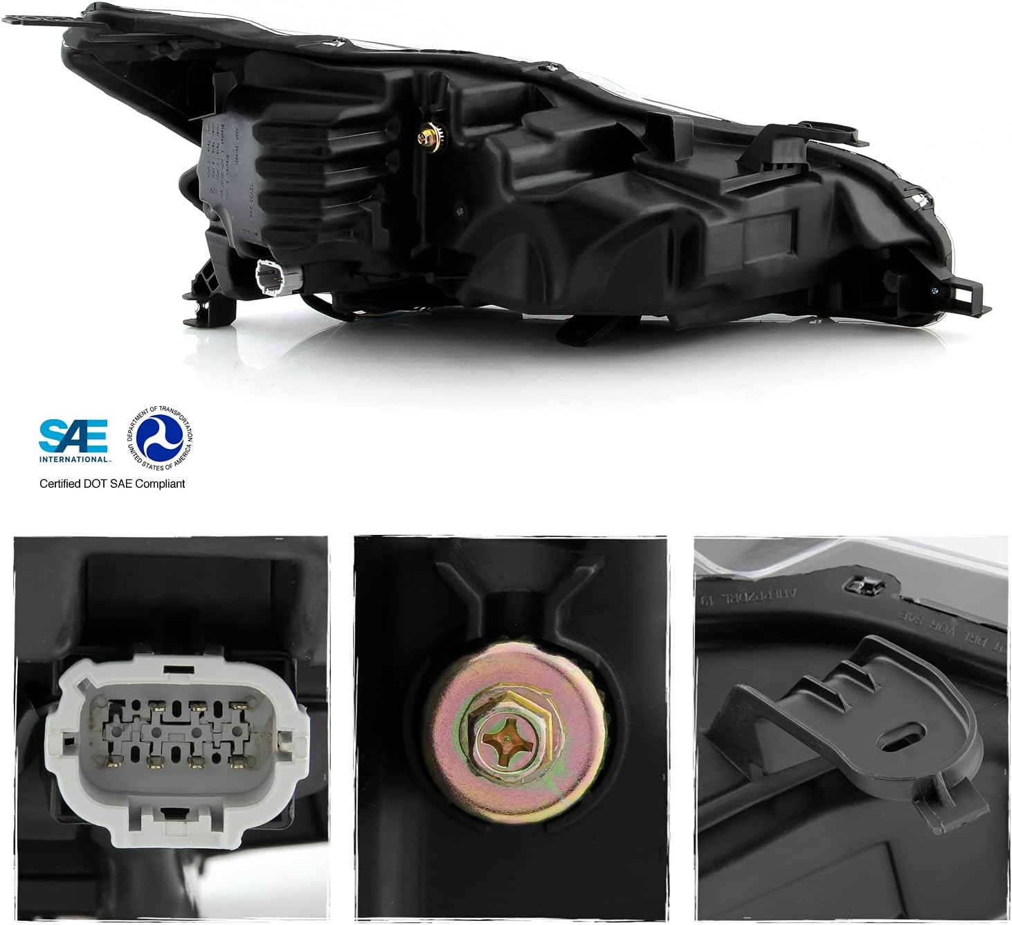 Left Side Full LED Projector Headlights Replacement W79547