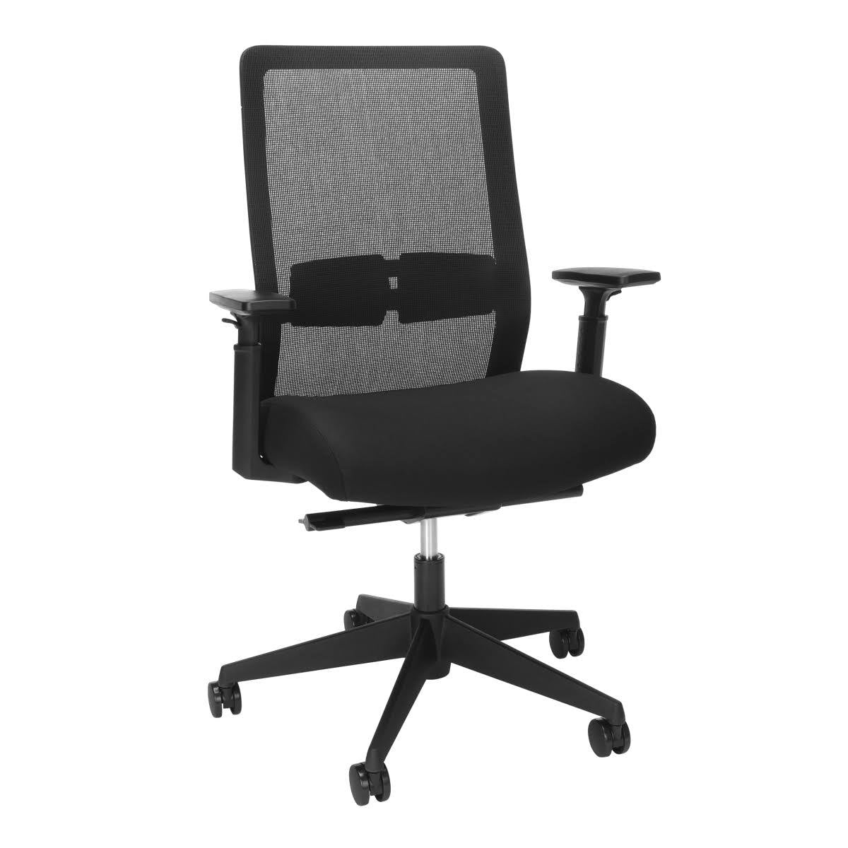 Black Commercial-Grade Task Office Chair P735