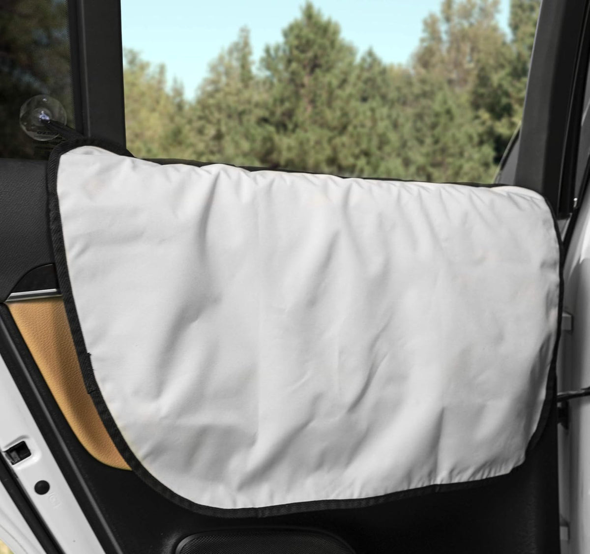Velvet Car Door Protector, Washable & Waterproof, Set of 2 Desert Sand X134