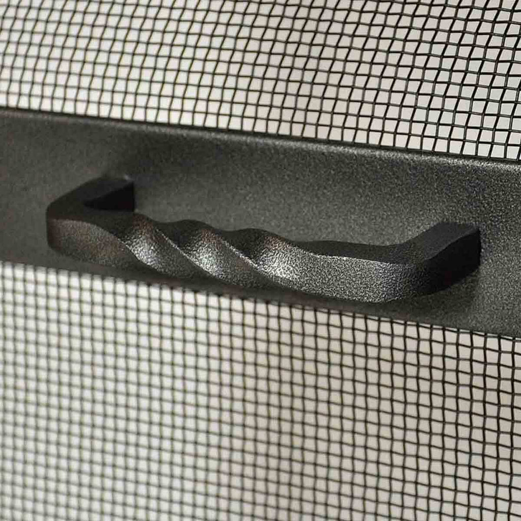Vintage Iron Fireplace Screen J278240