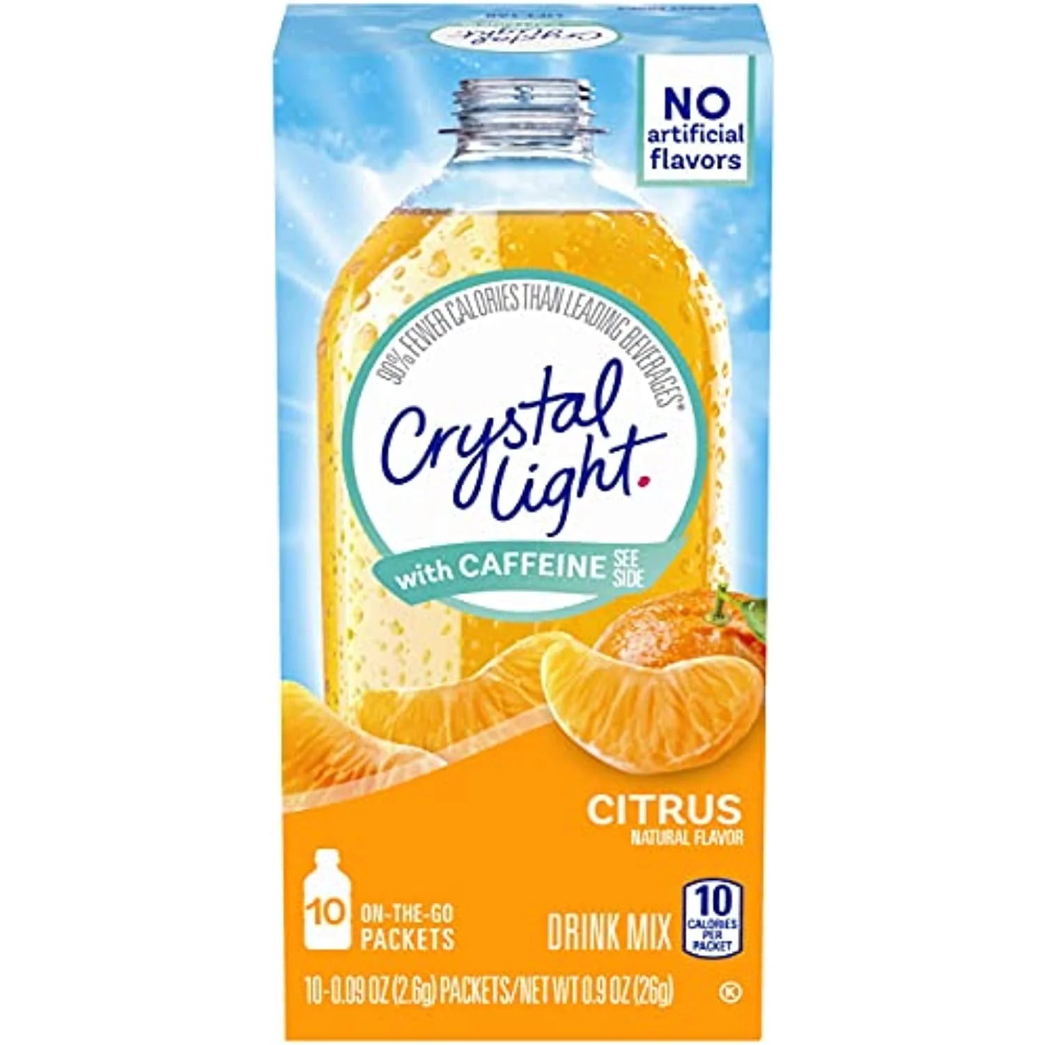 Citrus With Caffeine Drink Mix, 10-Packet Box (Pack Of 5) P80449