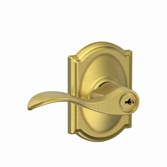 Lifetime Brass Keyed Entry Lever Lock J665