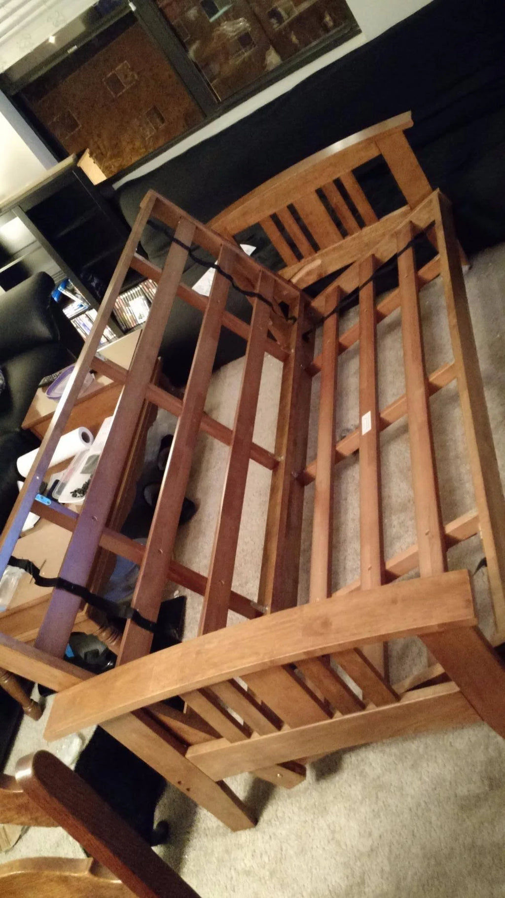 Full Size Wood Futon Frame K32175