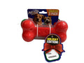 2-Pack Squeak Dog Toy Red/Green U28278