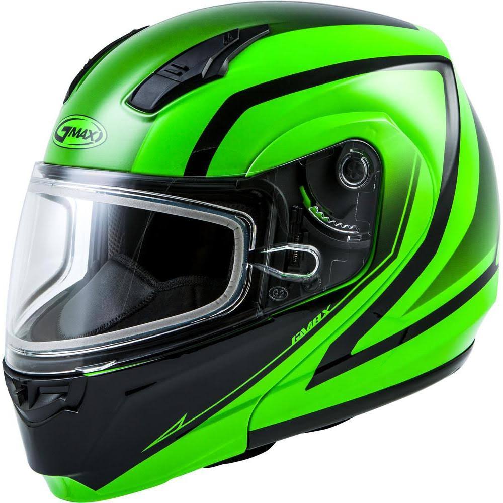 Hi-Vis Green Modular Helmet Q105