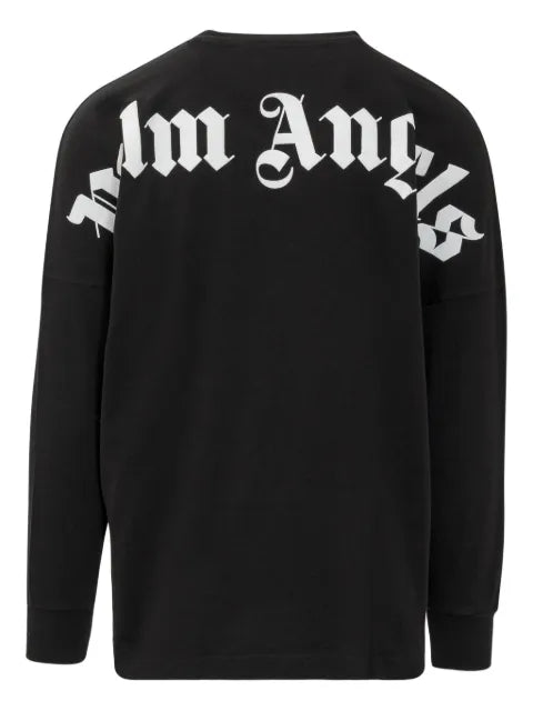 Palm Angels logo-print sweater