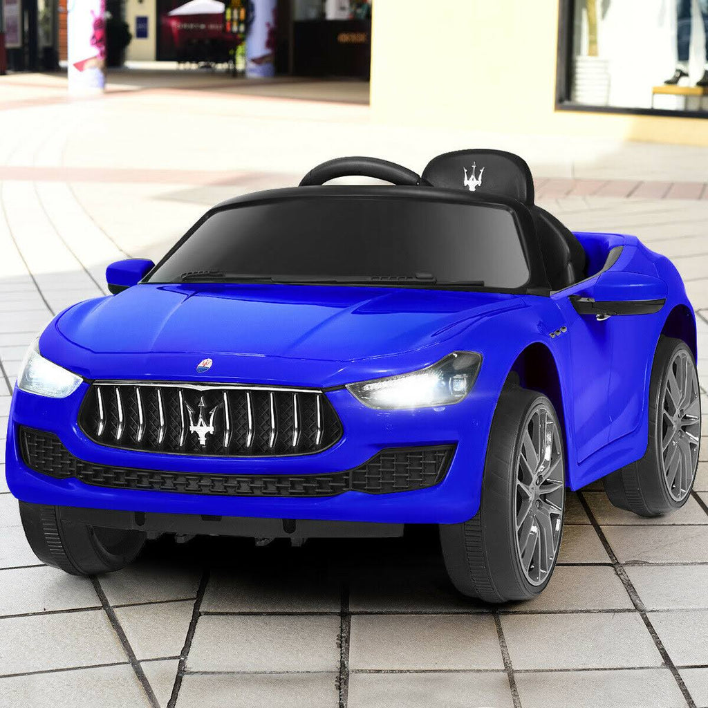 Blue 12 V Remote Control Kids Ride on Car V8290