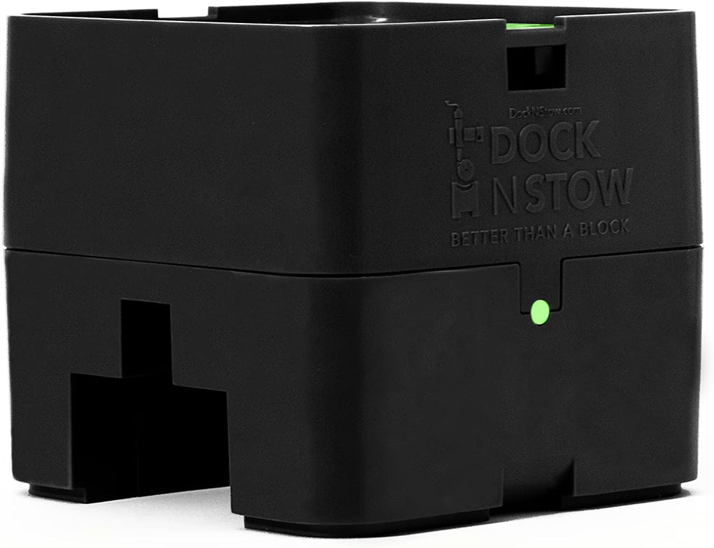 Trailer Jack Stand, Stabilizing Leveling Block, Black, Pack of 2 X7467