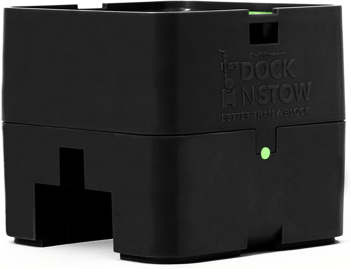 Trailer Jack Stand, Stabilizing Leveling Block, Black, Pack of 2 X7467