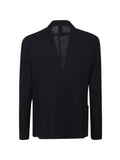 Harris Wharf London notched-lapel single-breasted blazer