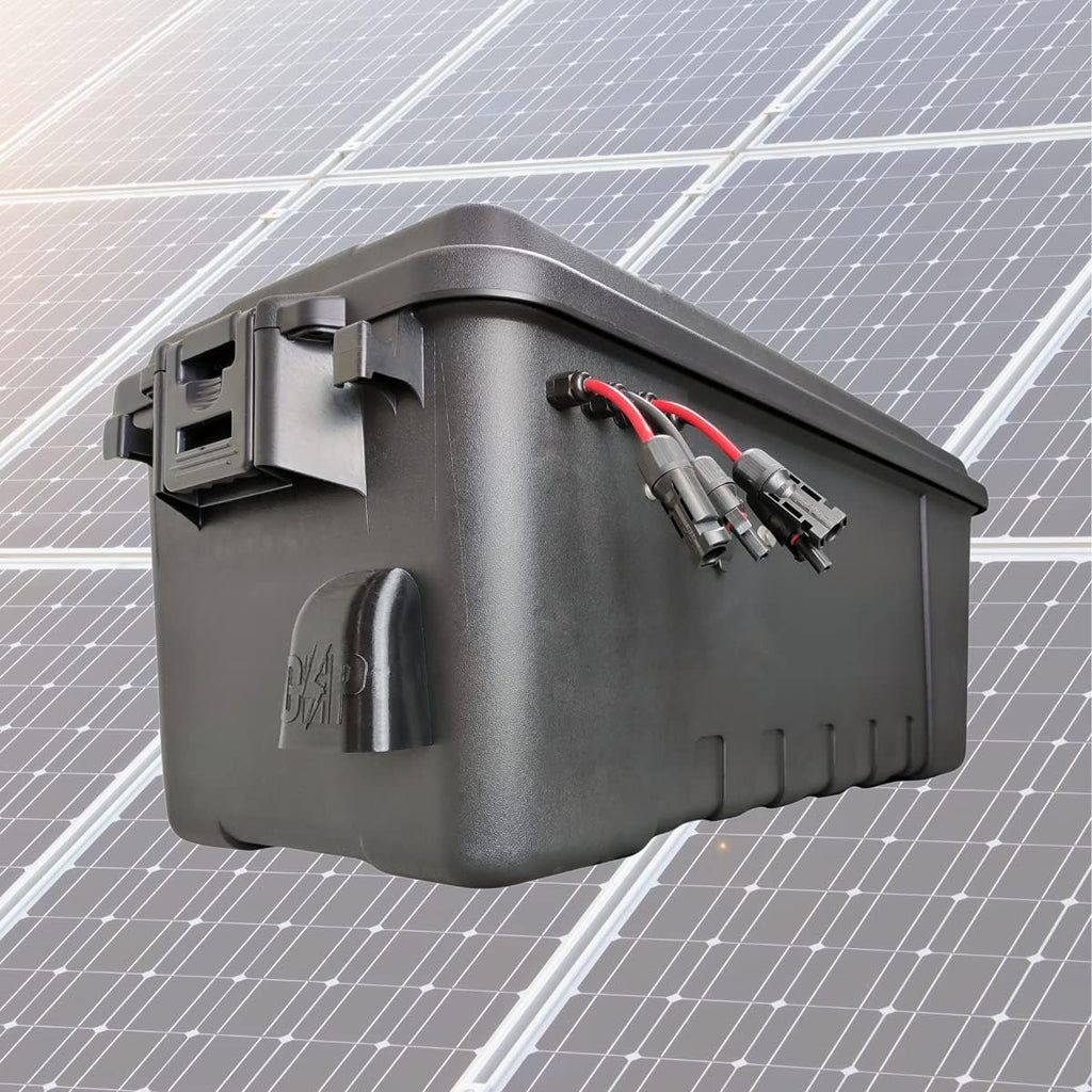Waterproof MPPT Solar Generator Battery Box with 5000W Inverter M914014