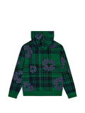 Denim Tears plaid wreath zip hoodie