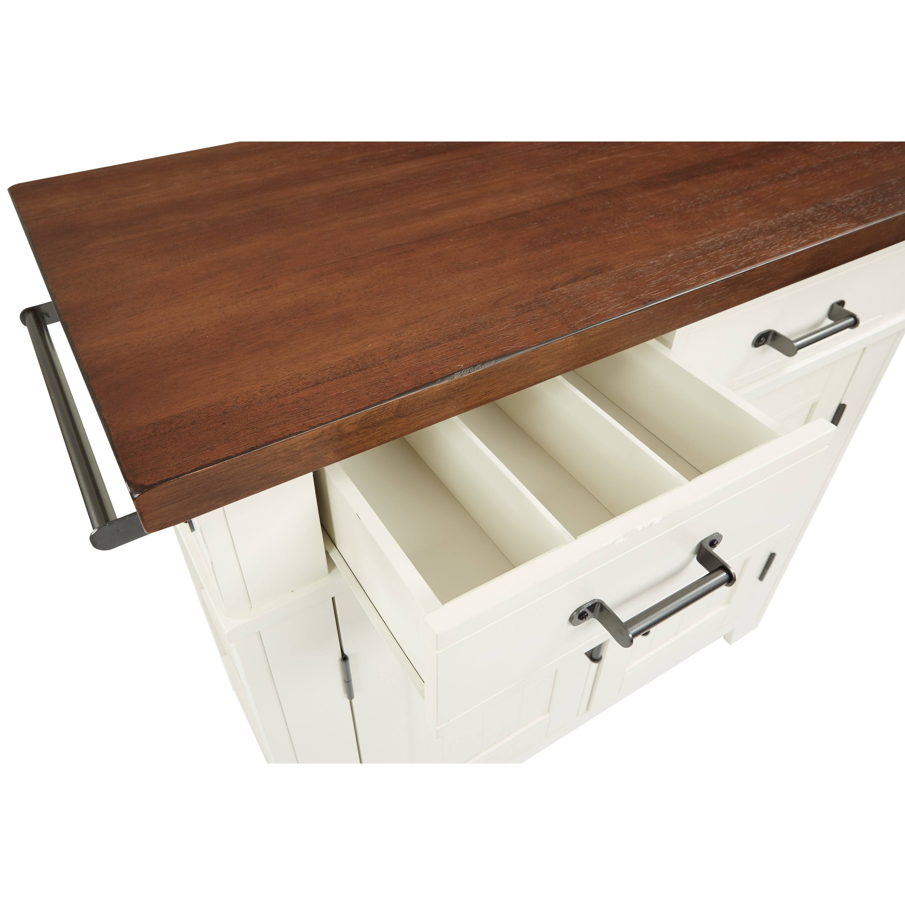 Farmhouse Kitchen Island Stationary V18450